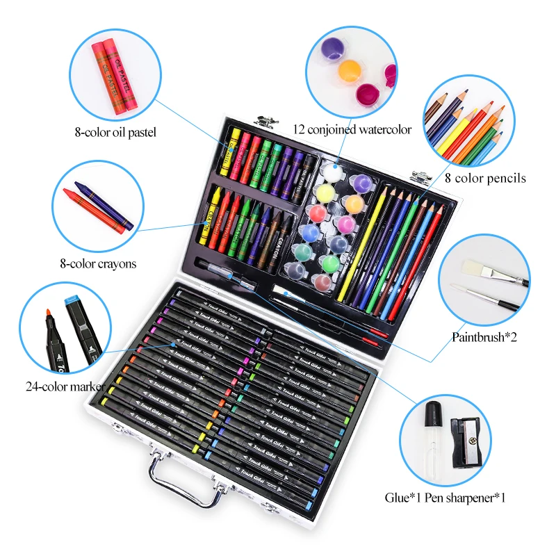 https://ae01.alicdn.com/kf/H1da3c6b5f6444a1aac3b0a6cbb596fabs/Children-s-Drawing-Set-50-59-65-66pcs-with-Marker-Color-Pencil-Coloring-Book-Watercolor-Paint.jpg