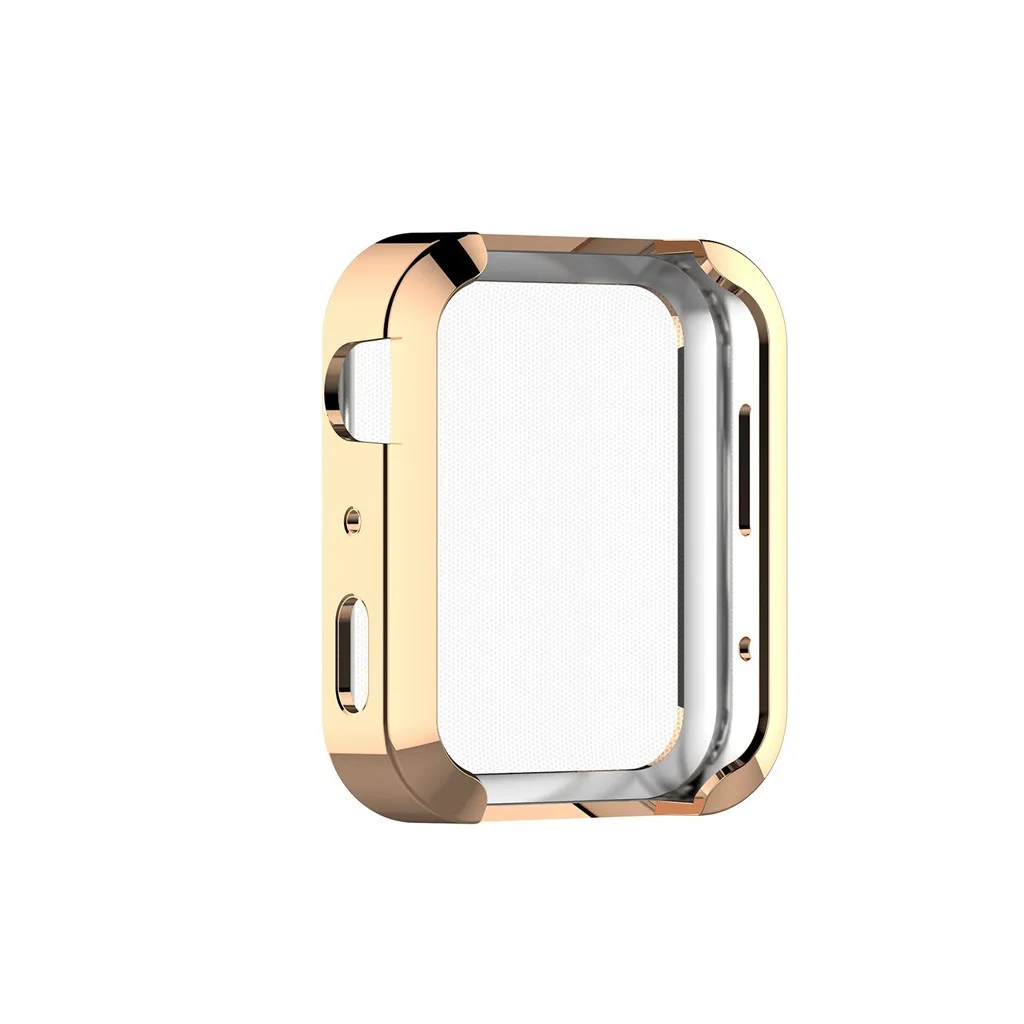 Ультратонкий Прозрачный мягкий чехол из ТПУ с гальваническим покрытием для Xiaomi mi, аксессуары для умных часов, защитная рамка для Xiao mi Watch