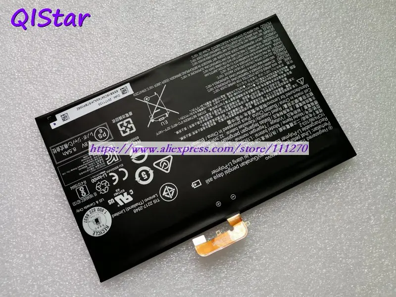 QISTAR 3,8 в 8500 мАч настоящая L15C2P31 SB18C04740 батарея для ноутбука lenovo YB1-X91F YB1-X90F YB1-X91X YB1-X91F ноутбук
