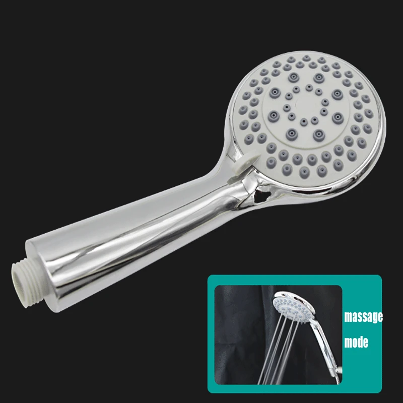 

SHAI Shower Head Abs Chrome Bathroom Bath Shower 5 Modes To Adjust The Water Water Saving High Pressure Hand Shower Heads