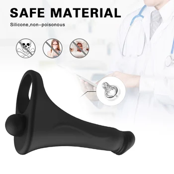 10 Frequency Double Penetration Anal Plug Dildo Butt Plug Vibrator For Men Strap On Penis Vagina Plug Adult Sex Toys For Couples 5