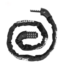 

Cycling Bicycle Lock Password Chain Lock Motorcycle Road Bike Accessories Safety Anti-theft Lock Bicycle