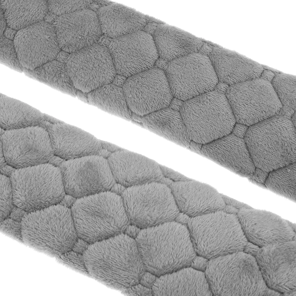 2 PCs Comfortable Seat Belt Covers Soft Plush Car Shoulder Pad for Adults Kids Car Interior Accessories