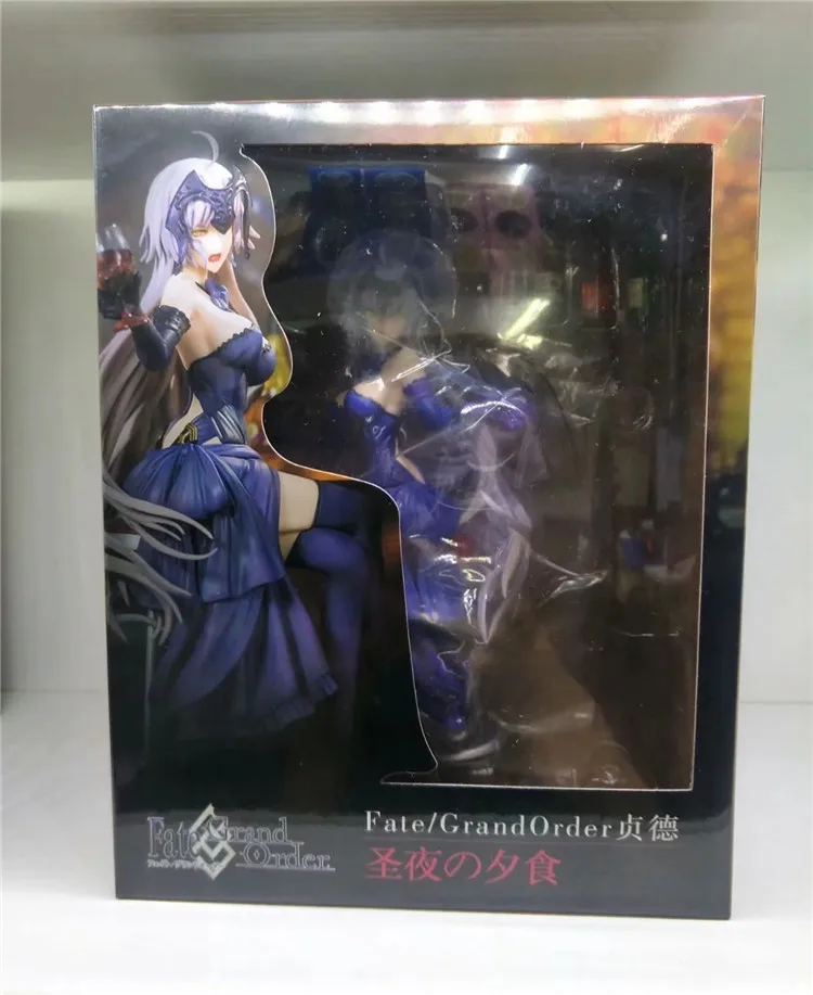 Fate Grand Order фигурка Жанна д 'Арк питье бар похмелье. Пикантная фигурка из ПВХ модель игрушки 25 см