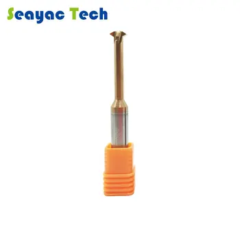 

One flutes CNC carbide single teeth thread milling cutter for metal cutting Metric 60 degree threading endmills