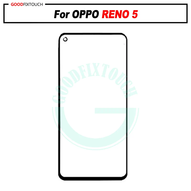 Tanie Dla OPPO RENO5 RENO 5 przednie szkło dotykowe ekran górny sklep