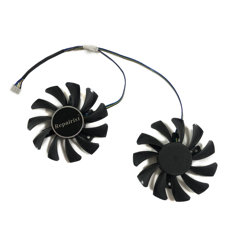 2 шт./компл. GA81S2U 12 В постоянного тока 0 38 А аналогично цветовой модели POWERCOLOR R7 360 2g