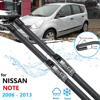 

Car Wiper Blades for Nissan Note 2006 2007 2008 2009 2010 2011 2012 2013 Front Windscreen Windshield Wipers Car Accessories