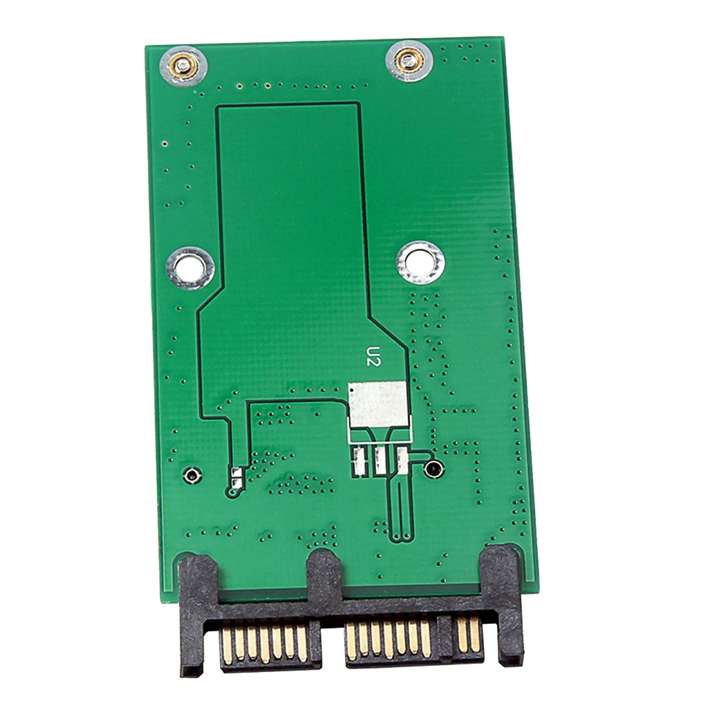 MSATA SSD to 1.8Inch (7+9Pin) Micro SATA 16Pin Adapter Converter Card PCBA