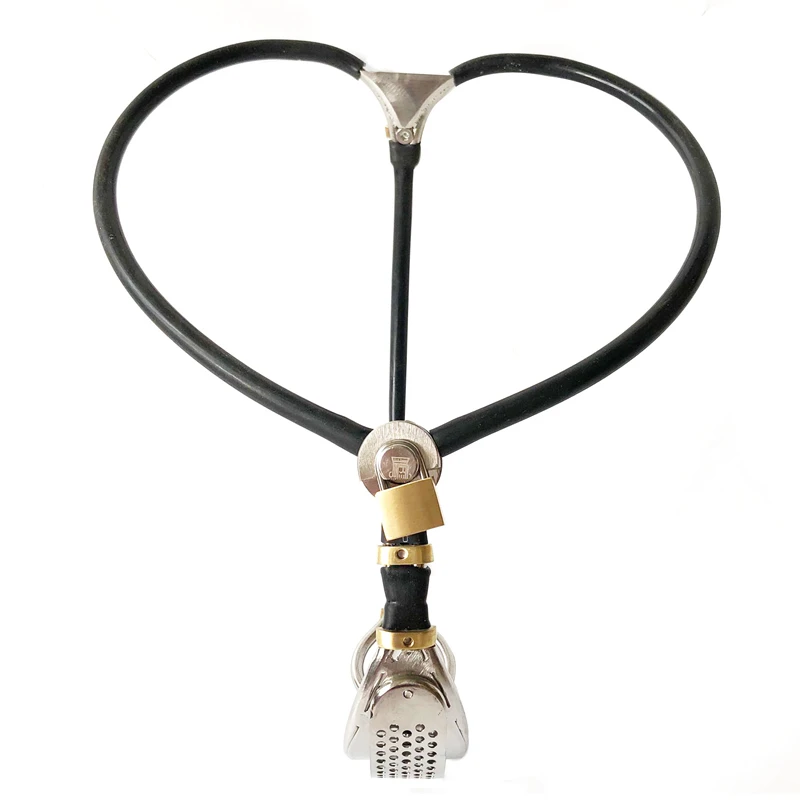 女用纯贞隐形贞操带-黑色7