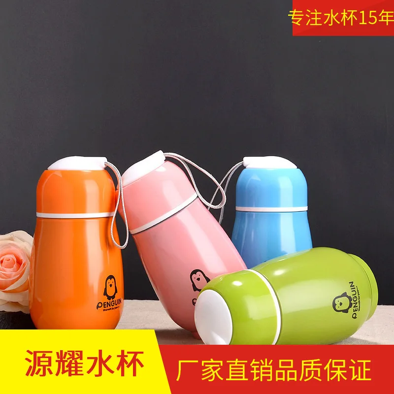 

Hot Sales Penguin Cup Portable CHILDREN'S Cups Insulated Stainless Steel Bottle Creative Gifts Cup
