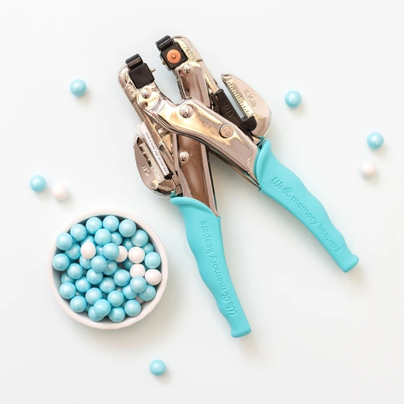 £45.74 Memory Keepers Hand Held Powerful Punching Eye Pliers Tool Hand Account