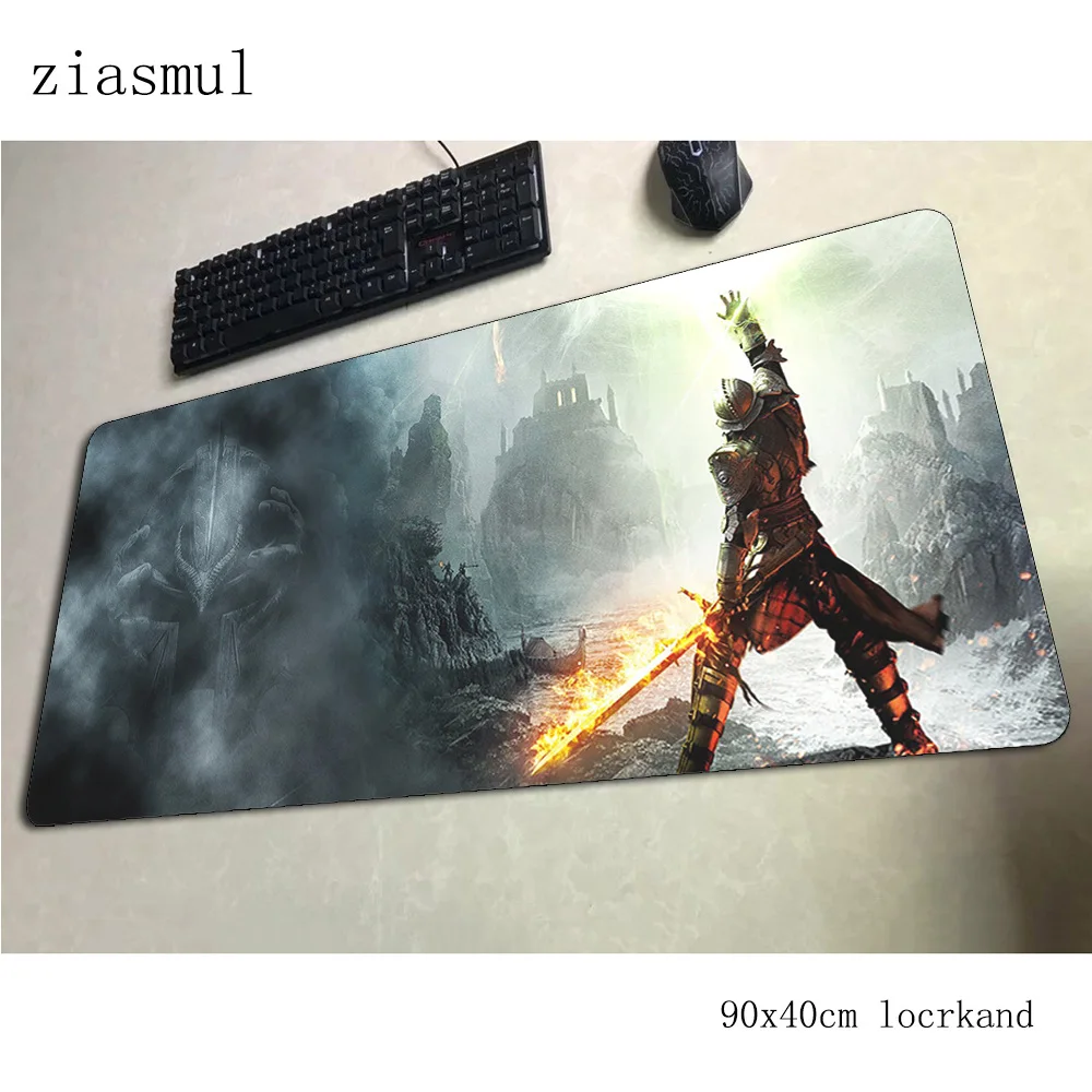Dragon age padmouse 900x400x3 мм игровой коврик для мыши подарок на Хэллоуин коврик для мыши геймерский компьютерный стол модный коврик notbook mousemat