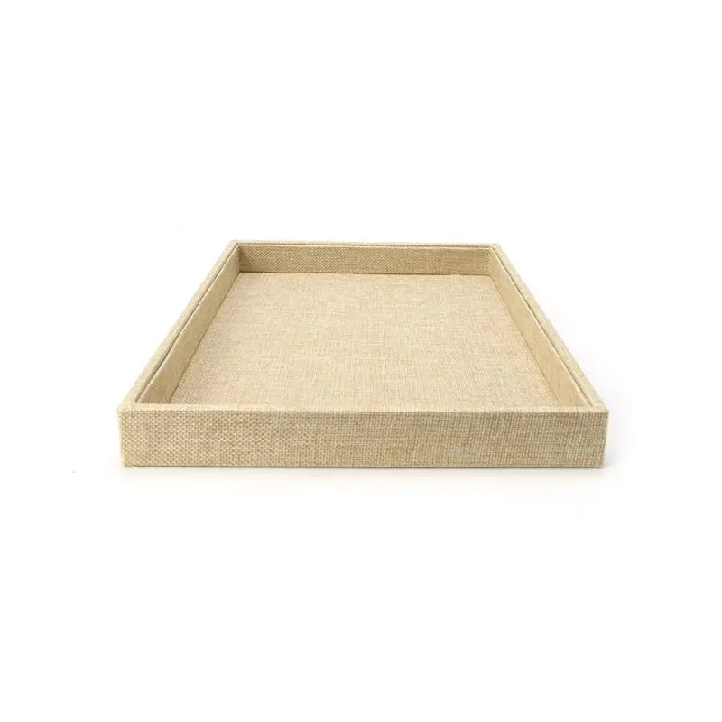Jewelry Display Board Multi-function Tray Storage Retro Watches Earrings Brooch Bracelets Container 634D
