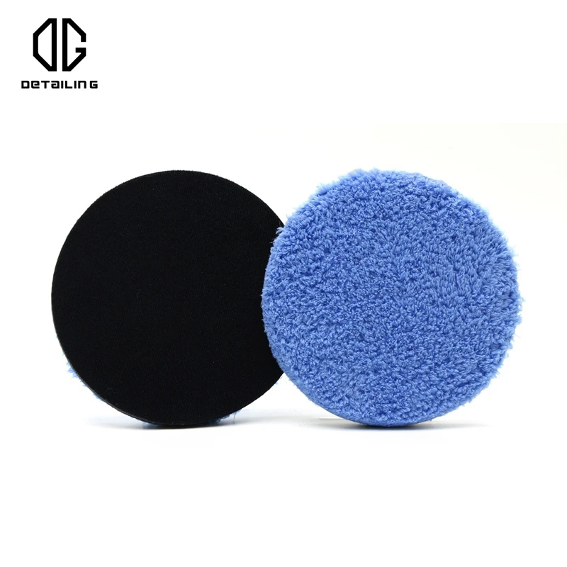 Detailing Blue Colour 5/6inch Car Care Microfiber Polishing Pad Buffing