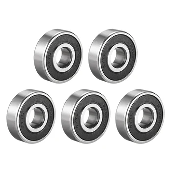 

uxcell Deep Groove Ball Bearing, 6300 Series Single Sealed, Chrome Steel Bearings 6302RS (5Qty)