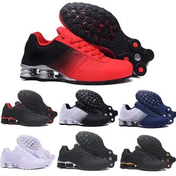 

high quality New Shox Deliver 809 Men Running Shoes Cheap Famous DELIVER OZ NZ Men Black White Blue Increased Sport Sneakers