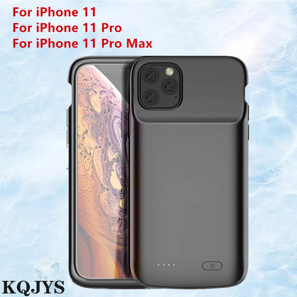

KQJYS External Power Bank Battery Charger Cases for iPhone 11 Pro MAX Battery Case Phone Power Case Charging Cover for iPhone 11