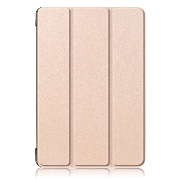 Тонкий Магнитный складываемый чехол кейс для lenovo Tab E10 TB-X104F TB X104F E 10 PU кожаный чехол-подставка для lenovo Tab E10 10 чехол+ ручка - Цвет: gold