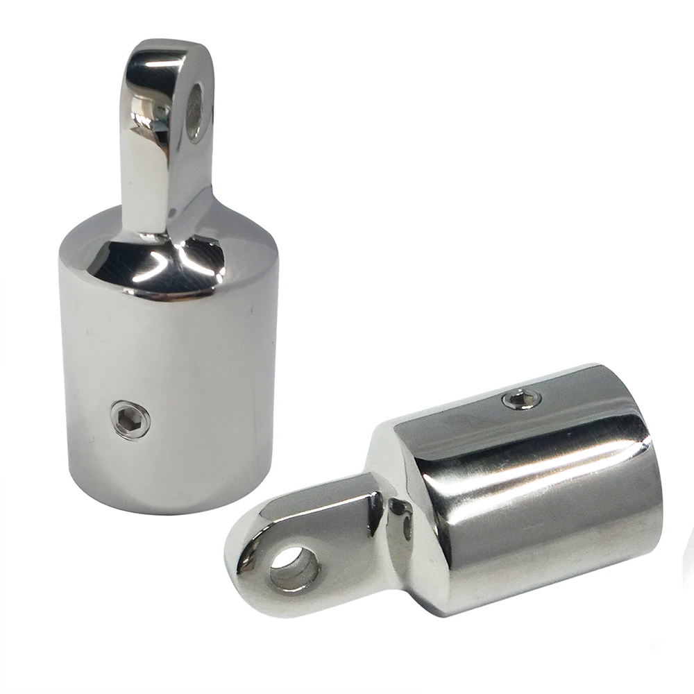 Bimini Top Cap Fitting Boat Marine Hardware Stainless Steel Dome top 7/