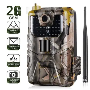 

Camera 20MP 1080P Wildlife Trail Camera Photo Traps Night Vision 2G SMS MMS SMTP Email Cellular Cameras HC900M Surveillance