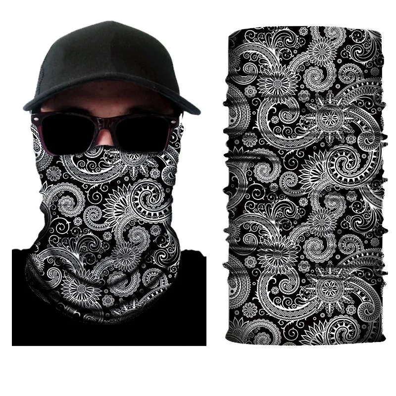 Женская Мужская 3D бесшовная Балаклава, волшебный шарф, одежда для спорта на открытом воздухе, банданы для велоспорта, пешего туризма, маска для шеи, Спортивная бандана
