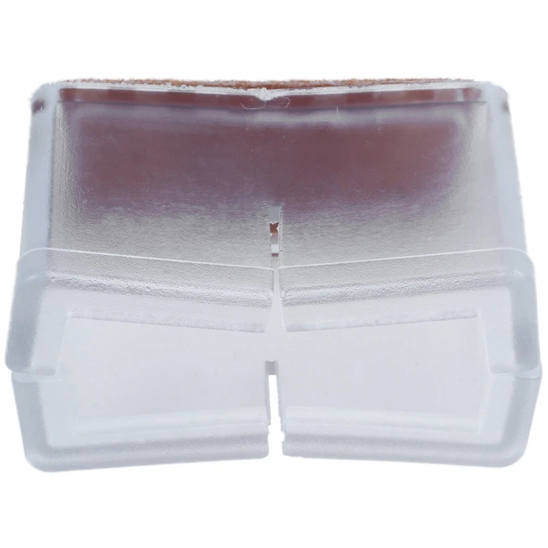 

Chair Leg Wood Floor Protectors, Chair Feet Glides Furniture Carpet Saver, Silicone Caps with Felt Pads #15, Length 1-7/16inch t