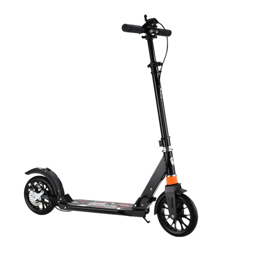DMAX-700 Kids Children Kick Scooter Foldable PU 2 Wheels Hand Brake  Bodybuilding Aluminum Alloy Urban Foot Scooter Skateboard - AliExpress  Sports \u0026 Entertainment