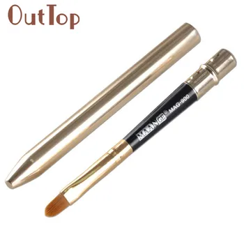 

OutTop 100% brand new and high quality 2018 Hot Makeup Powder Foundation Eyeshadow Eyeliner Lip Brush Tool 05.13