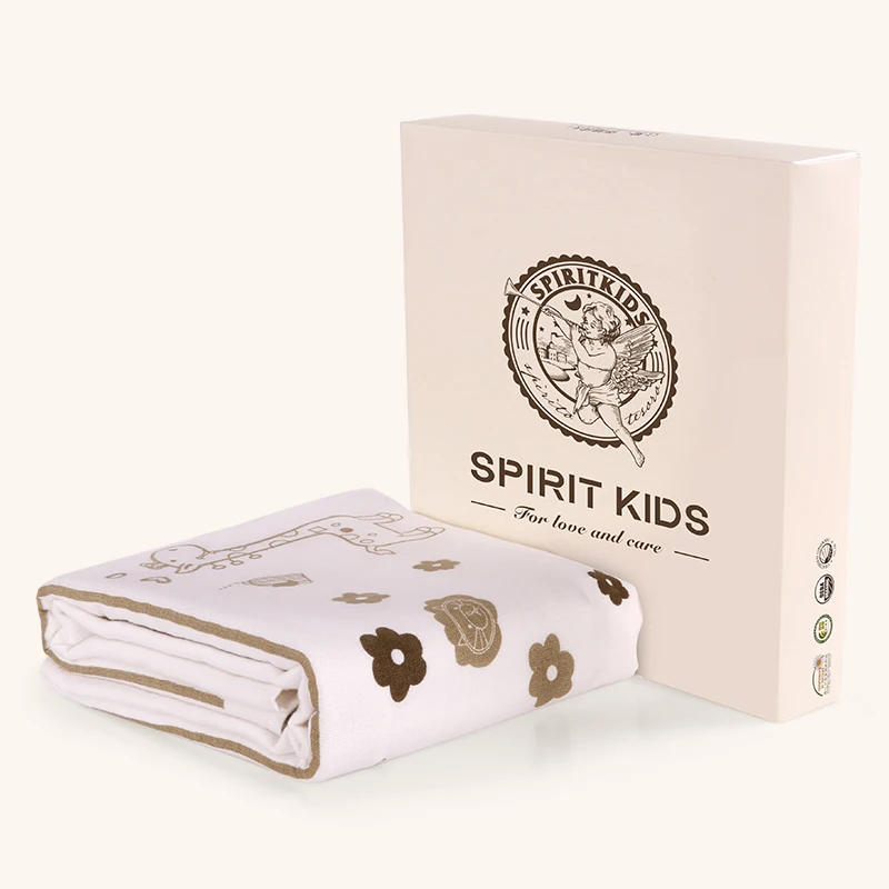 Spiritkids детское бамбуковое волокно полотенце для душа с принтом детское банное полотенце для новорожденных большое полотенце одеяло