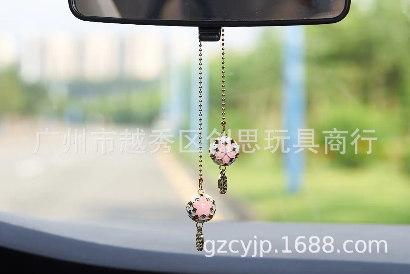 Высокое качество Luck Kiyomizu Темпл вишневый цвет колокольчик автомобильный подвесной орнамент автомобиль-смонтированное зеркало заднего вида Hangi