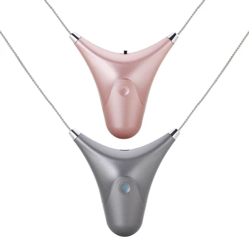 

USB Personal Wearable Air Purifier Necklace,Mini Portable Air Lonizers,Low Noise No Radiation for Adults Kids