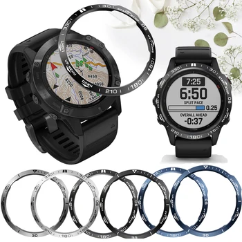 

Anti Scratch Protection Ring For Garmin Fenix 5/Fenix 6/Fenix 6X Pro 6X sapphire Watch Dial Bezel Ring Styling Case metal Cover