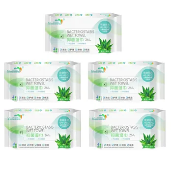 

Disinfection Paper Towels Baby disinfection Wet Wipe Tissue Clean Hand Portable wet wipes 90 Wet Wipes per Pack papel higienico