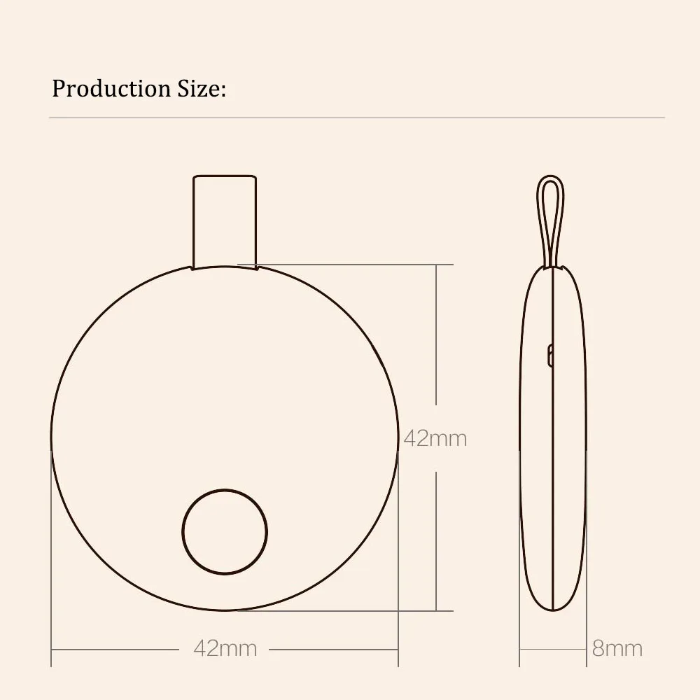 Xiaomi Ranres-dispositivo de Rastreamento Inteligente sem Fio Android Antiperda para Veículos Carros Animais de Estimação Chave para Crianças Rastreador Pista - Image 2