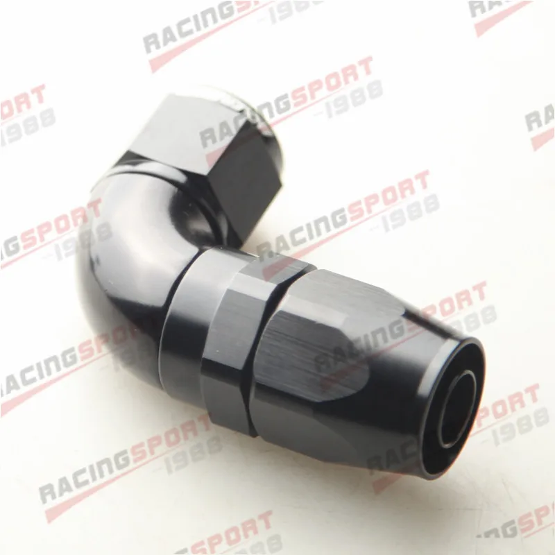 SWIVEL 90 Degree -10AN AN10 HOSE END FITTING Black aluminum hose fitting