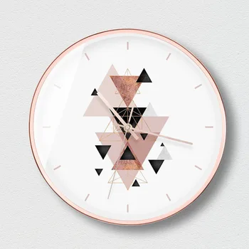 

European Wall Clock Living Room Modern Silent Quartz Clock Creative Watch Bedroom Clock Round Wall Decorations Living Room 50Z56