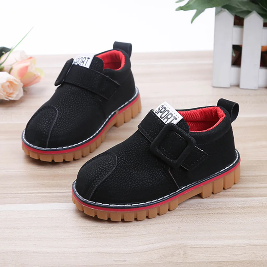 Детские ботинки для маленьких мальчиков и девочек нескользящие спортивные