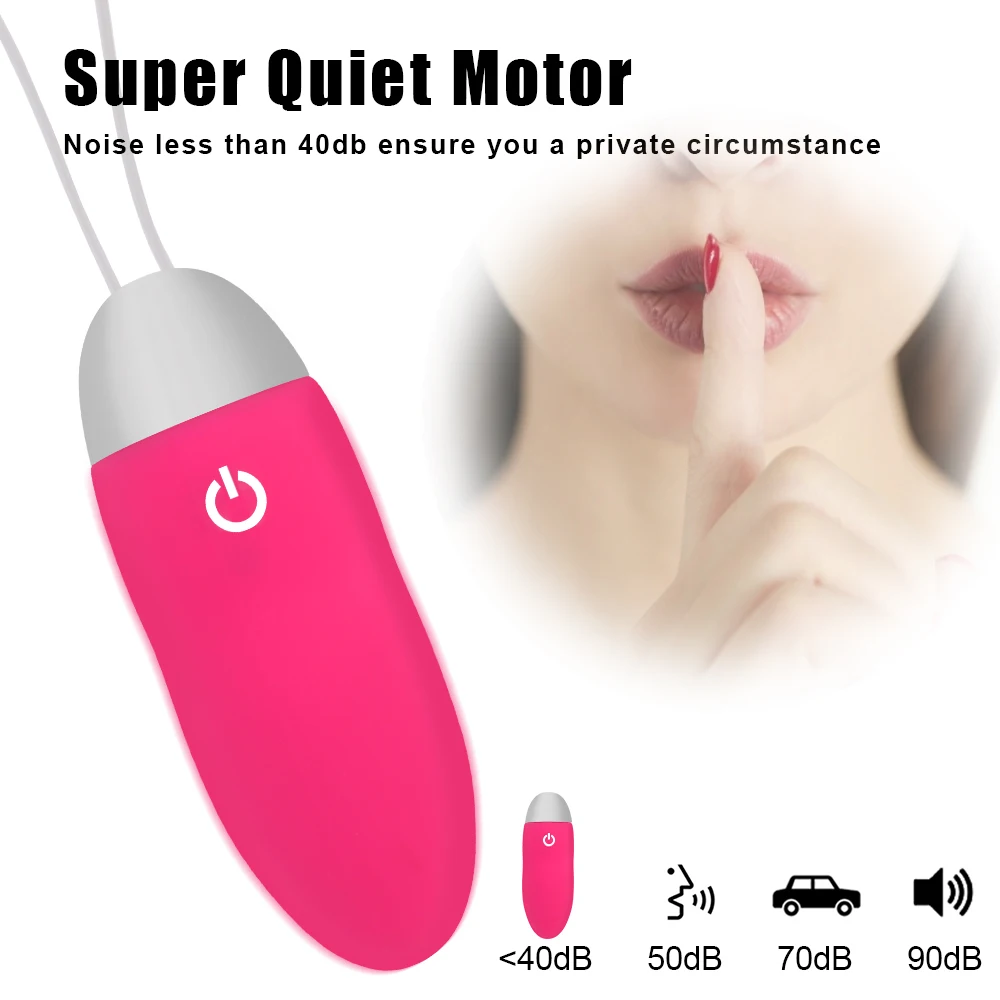 Vibrating Eggs For Women With 10 Frequency Settings For Pleasure_voghion.com