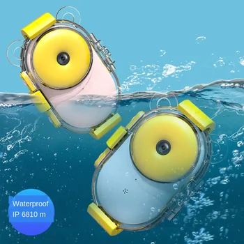 

Children's Waterproof Camera WiFi Children's Waterproof Camera Mini Small SLR Double Lens Sports Camera Digital Cameras