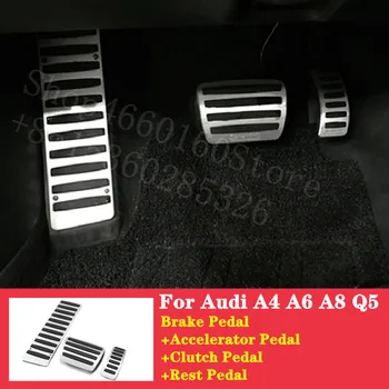 

2014-2020 For Audis A4 A6 A8 Q5 A5 dedicated Brake Accelerator Clutch Rest Pedal car accessorie
