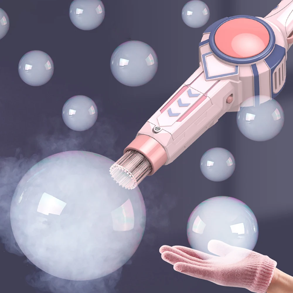 Handheld Countertop Smoke Infuser Bubble Gun For Bubbles And Smoke