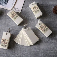 1 Pcs Kawaii Metal Button Memo Creative Simplicity Note Pad  Loose Leaf Memo Pad Notebook Portable Diarystationery