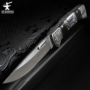 

XUAN FENG field folding knife high hardness sharp tactical knife camping hunting short knife self-defense tactical knife