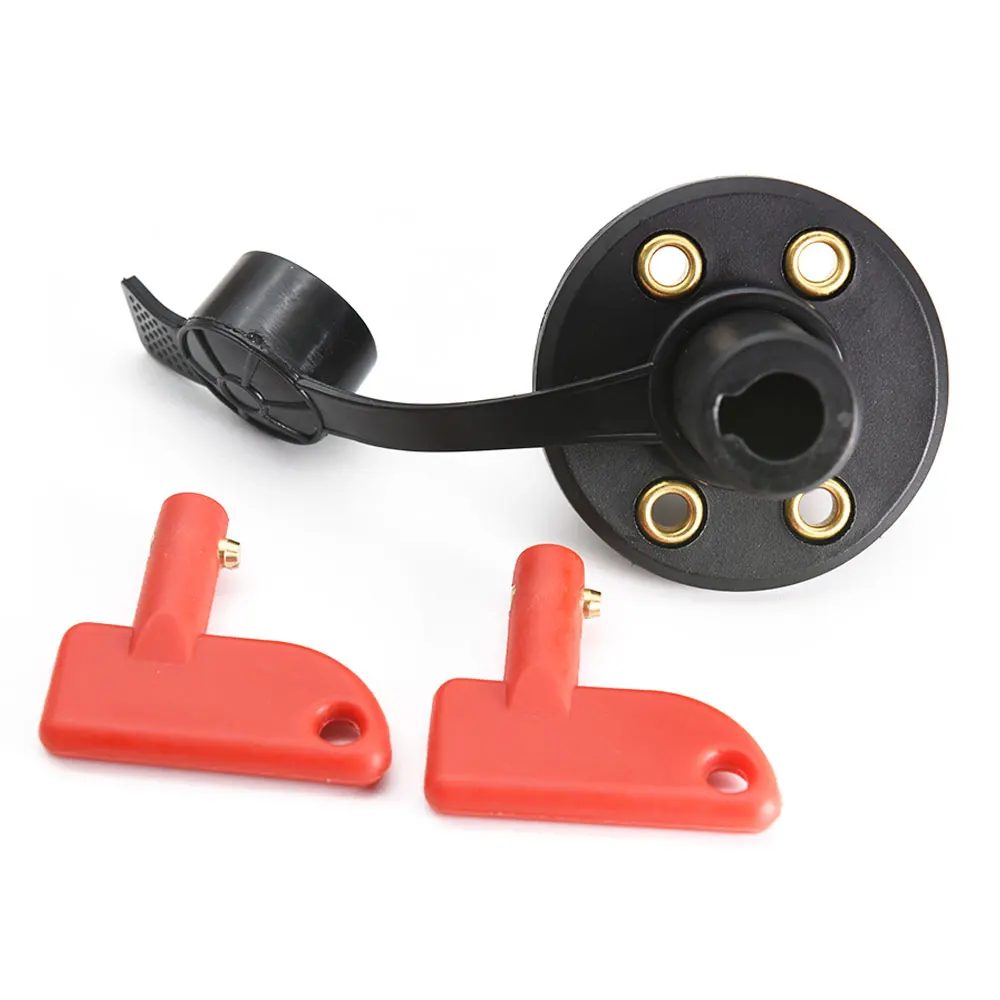 Interruttore Stacca Batteria, Batteria Tagliato Interruttore, Separatori Di Batterie Per Auto, Stacca Batteria Per Auto, Isolatore Chiavi, Stacca Batteria Per Barca, Barca,Veicoli Acceso/Spento, 2PCS - Foto 10
