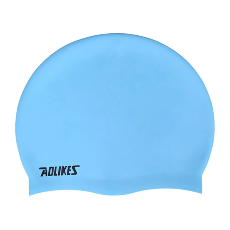 Шапочки для плавания для женщин и мужчин легкие водонепроницаемые противоскользящие эластичные шапки головной убор унисекс аксессуары для спортивной одежды