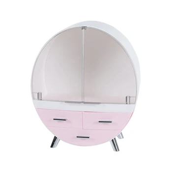 

Makeup Organizer PC Jewelry and Cosmetic Storage Display Boxes with 3 Drawers