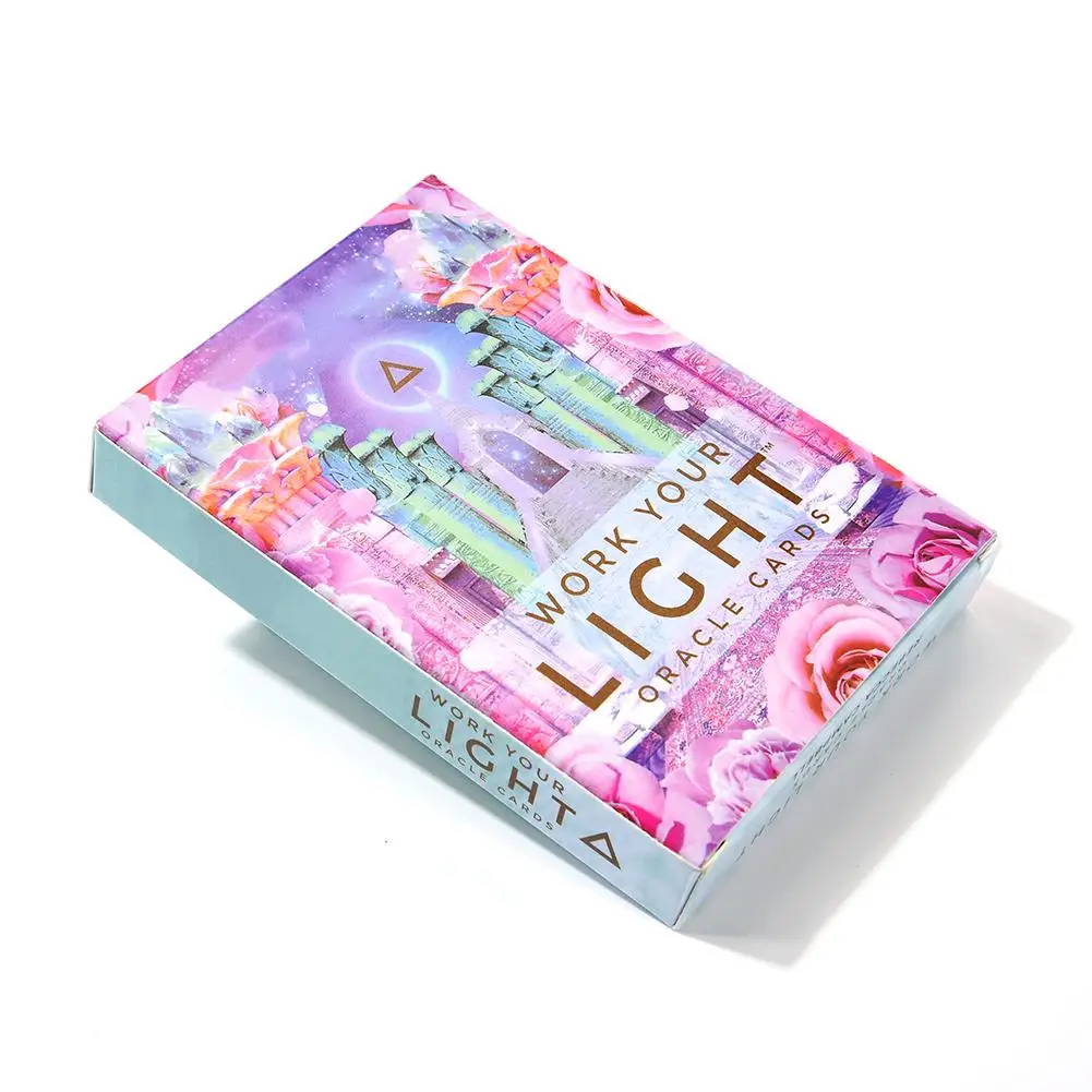44 Pcs Oracle Tarot Cards Sheets Work Your Light Oracle Card Board Deck Games Palying Cards Game Entertainment 44 Pcs Oracle Tarot Cards Sheets Work Your Light Oracle Card Board Deck Games Palying Cards Game Entertainment