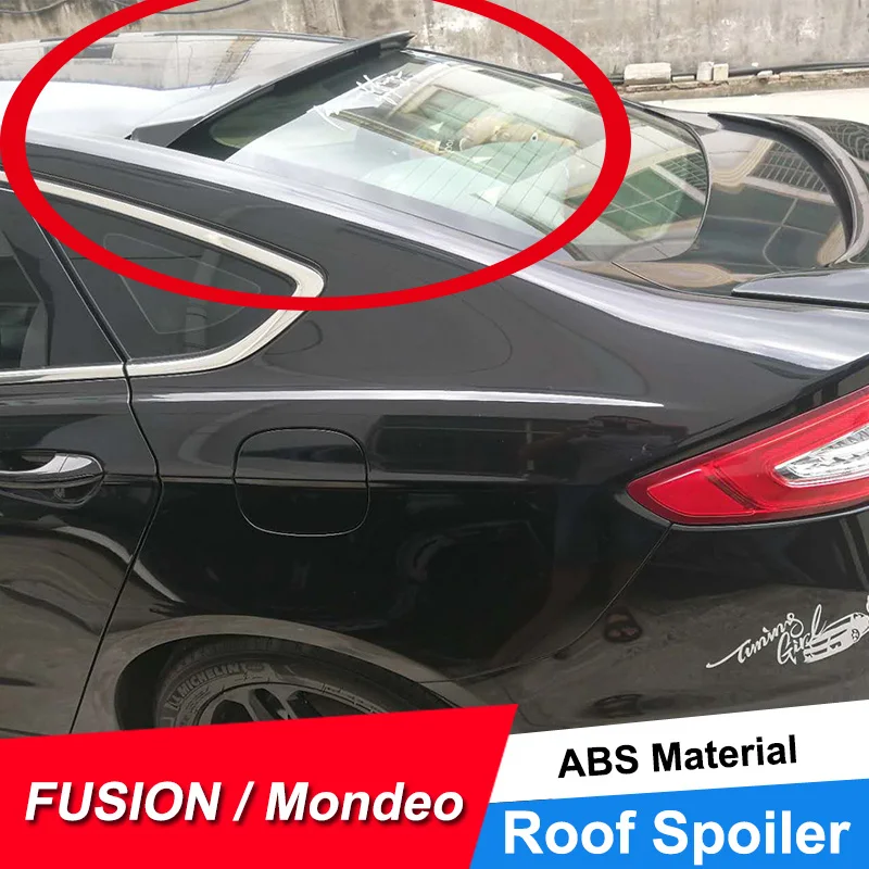 JNCFORURC спойлер на крышу заднего окна для Ford Mondeo Fusion 2013 14 15 16 17 ABS пластик задний