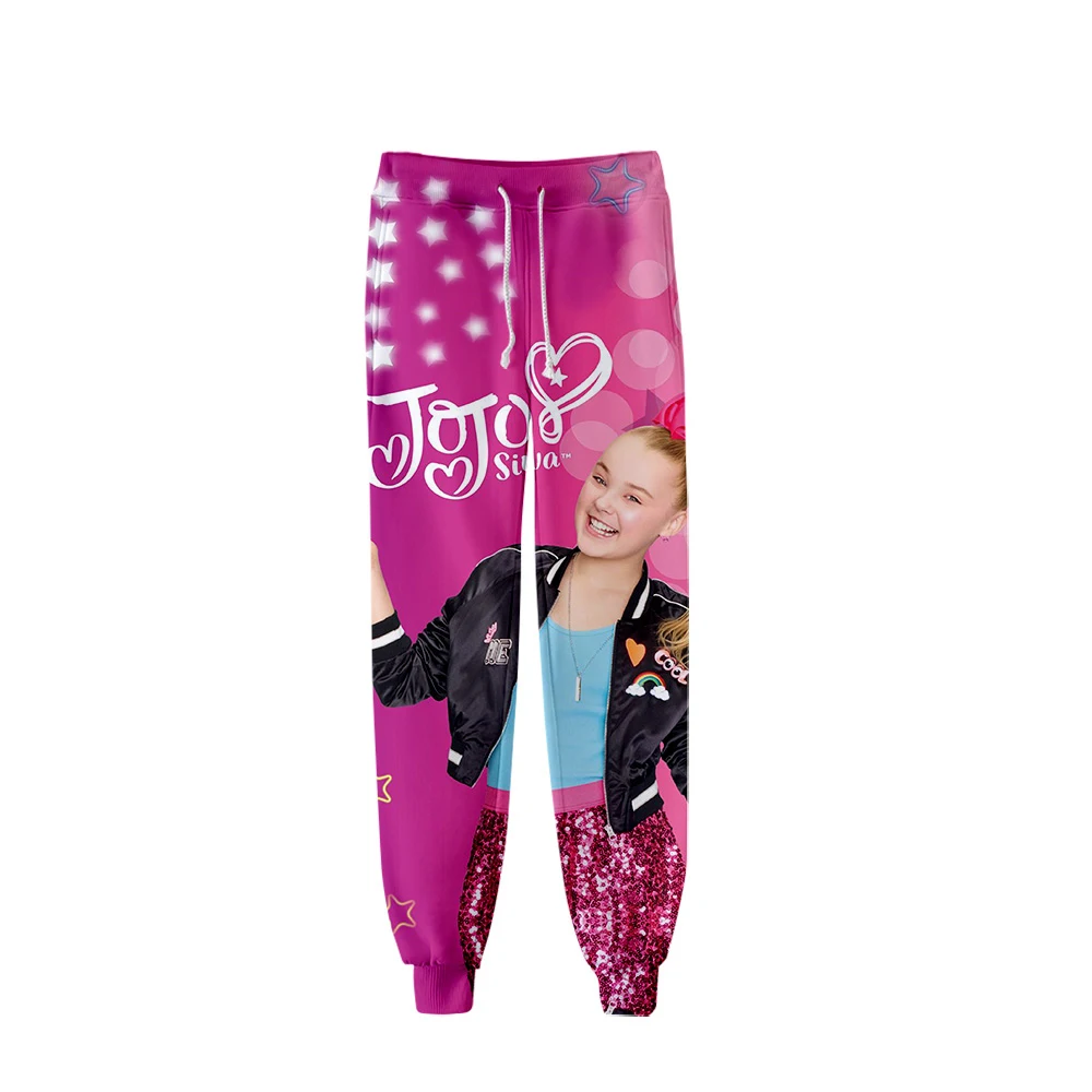 Новинка JOJO SIWA 3D спортивные штаны с принтом, штаны для бега для мужчин/женщин, модная уличная одежда, длинные штаны,, повседневные трендовые штаны в стиле хип-хоп